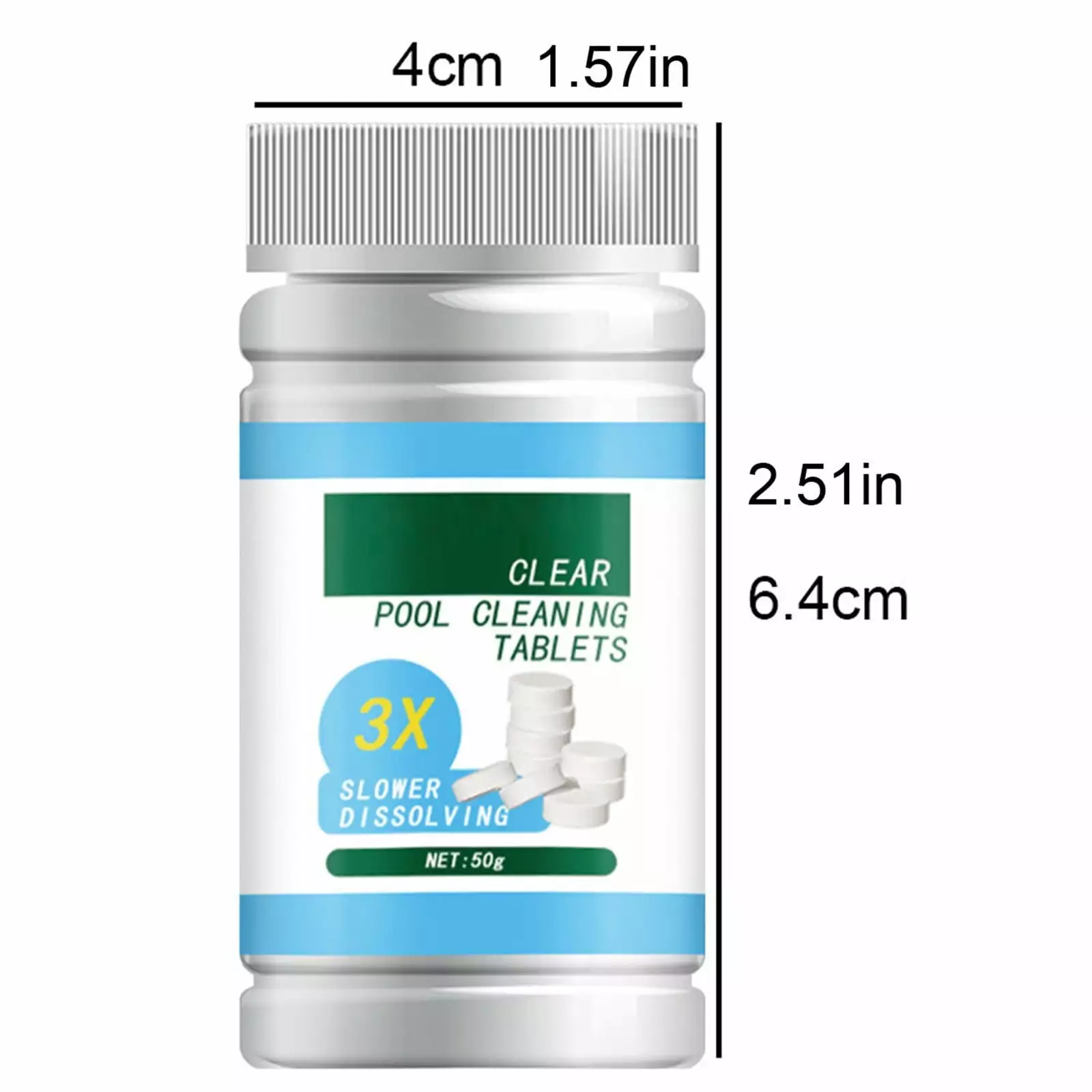 Multifunctional White Chlorine Tablets For Hot Tub Swimming Pool Spa ...