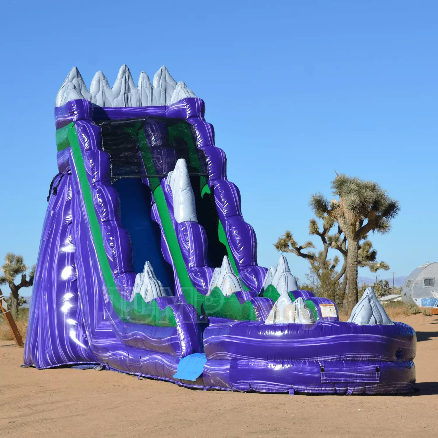 Inflatable Pool Stakes JumpOrange 15 Mystery Jungle Commercial Grade Water Slide Inflatable ...