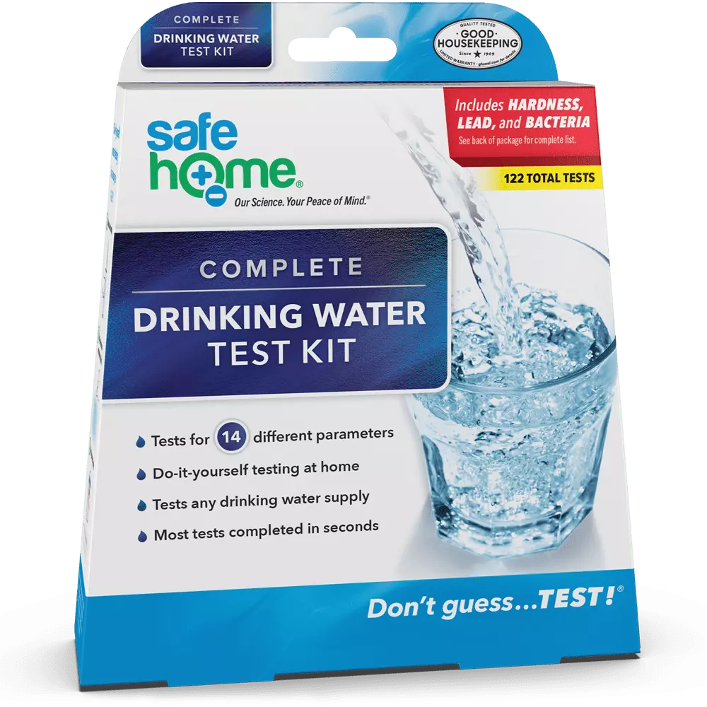 Safe Home Complete Water Quality Test Kit. 12 Tests - PoolGearShop ...